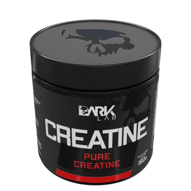 Creatina Pura 150g + Coqueteleira Preta 700ml Dark Lab