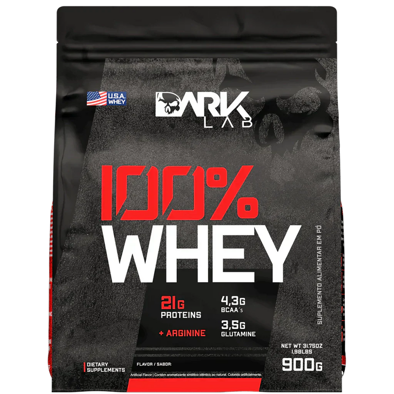 100% Whey Protein Refil 900g - Dark Lab