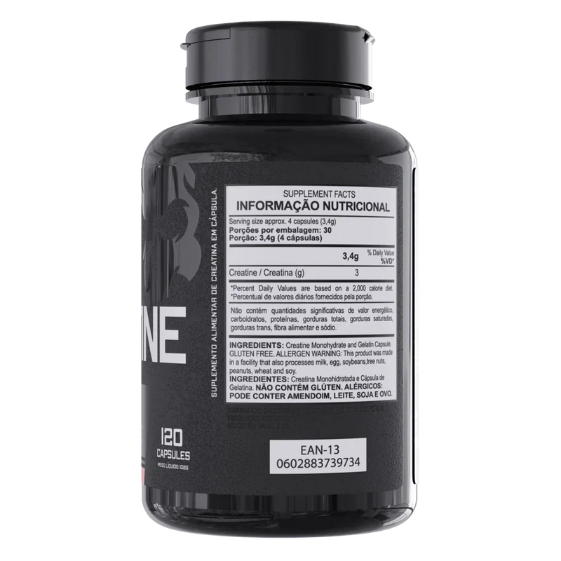 Creatina Pura 120 Capsulas Dark Lab