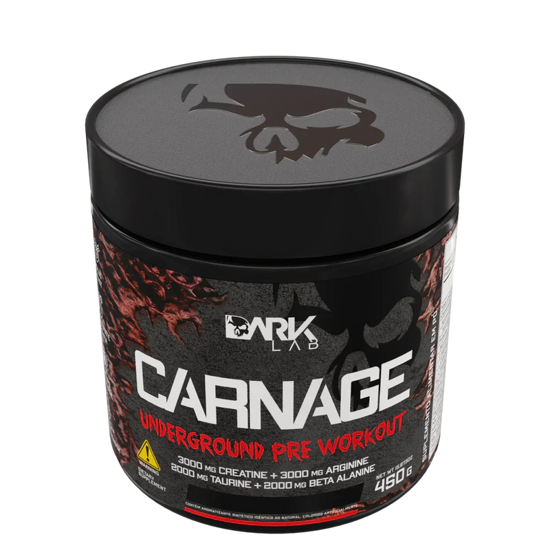 Carnage Underground Pre Workout 450g Dark Lab