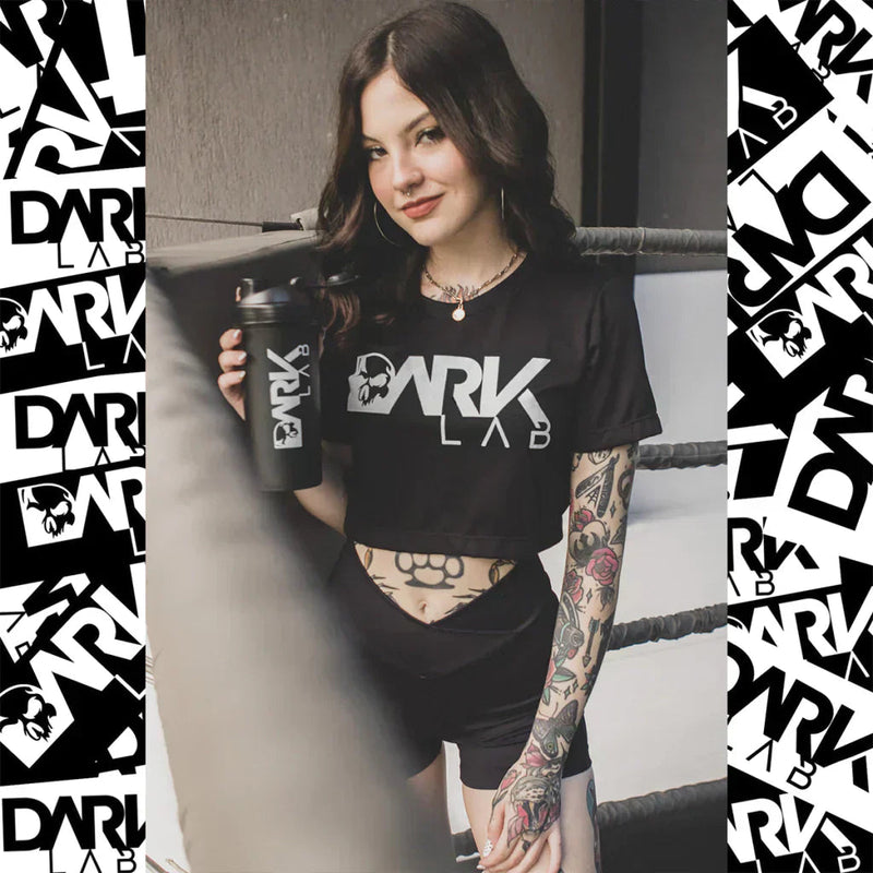 Cropped Fitness - Dark Lab