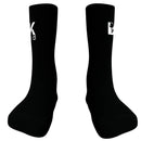 Pares De Meia Cano Alto Preta Dark Lab